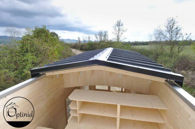 Optinid dévoile sa tiny-house "Marie Ange" équipée d'un toit ouvrant plus profiter de la Nature