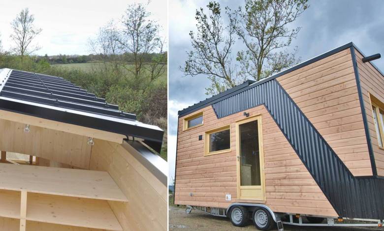 Optinid dévoile sa tiny-house "Marie Ange" équipée d'un toit ouvrant plus profiter de la Nature