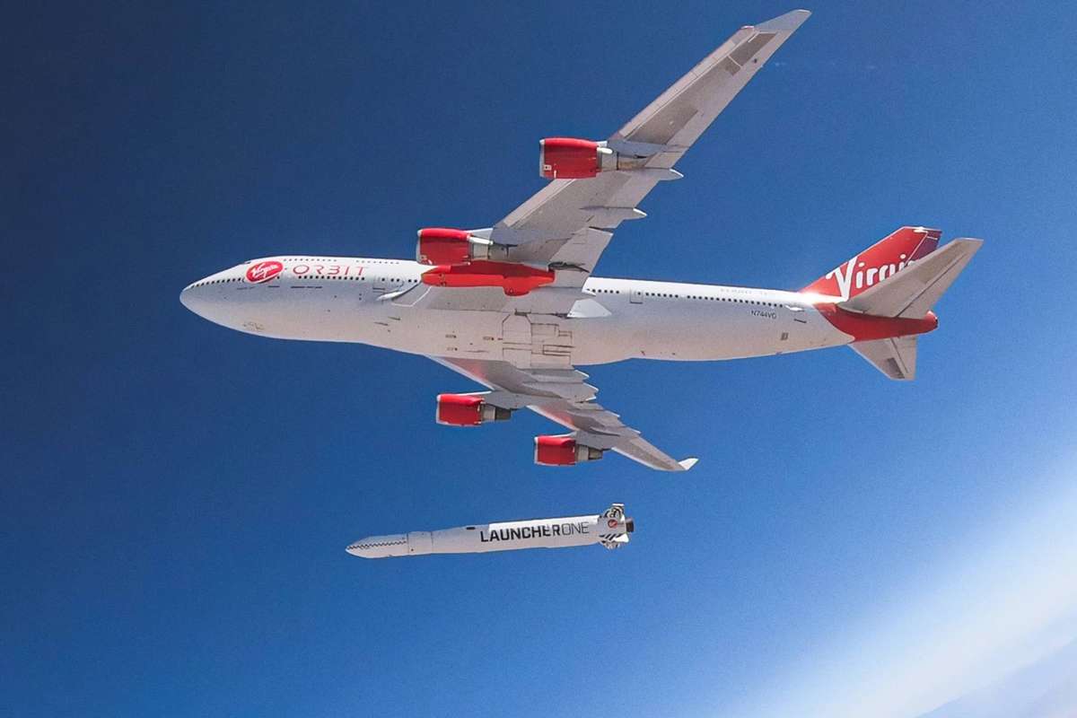 Virgin Orbit a envoyé des satellites dans l'espace avec une fusée larguée depuis un avion en vol