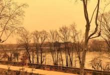 Pluie de sable et ciel jaune (effet du Sirocco) ! Que se passe-t-il aujourd'hui à Lyon ?