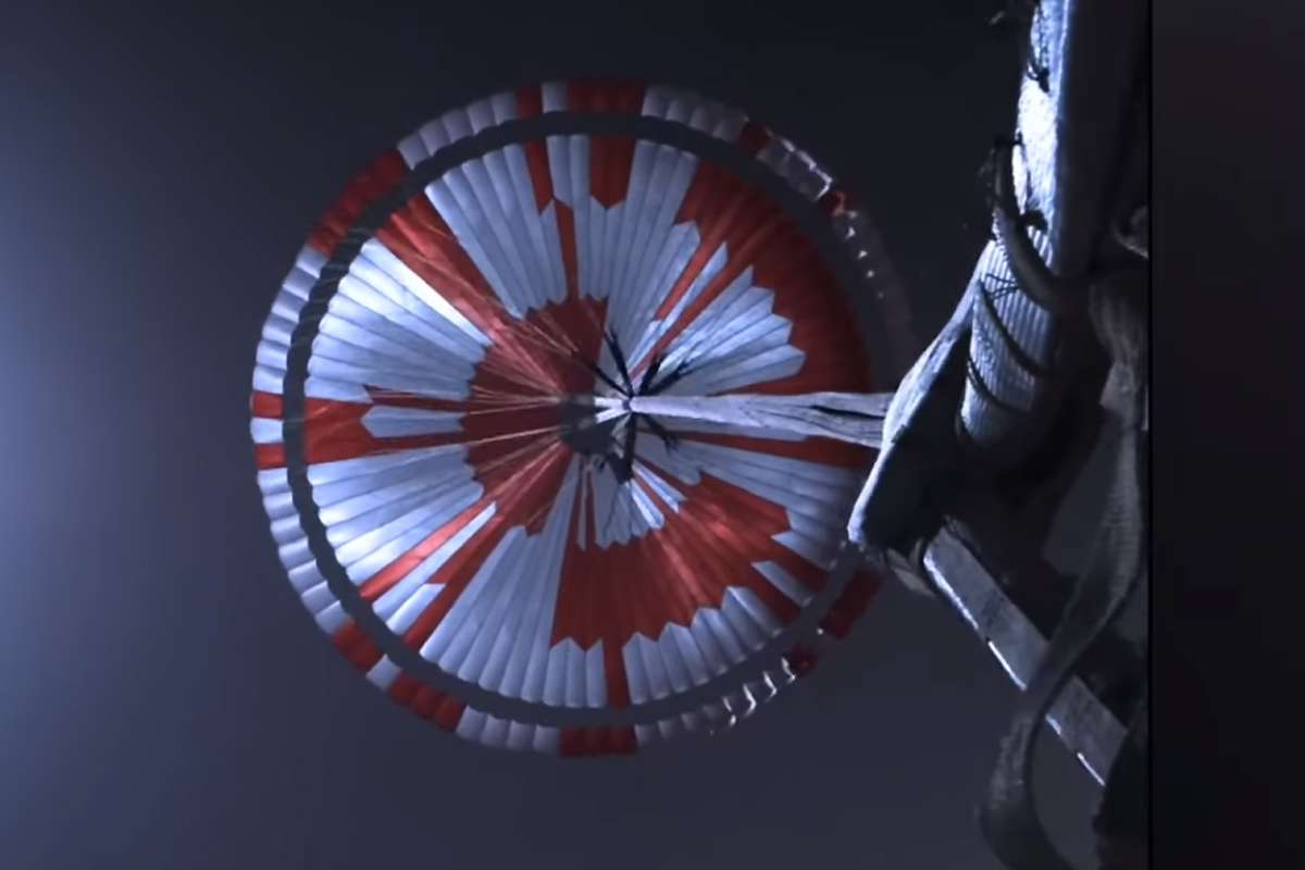 Un français déchiffre le message codé imprimé sur le parachute du rover Perseverance !
