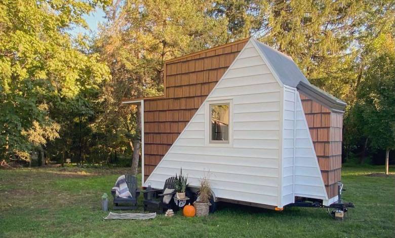 The Mountain, une minie tiny-house avec un toit en verre pour contempler les étoiles !