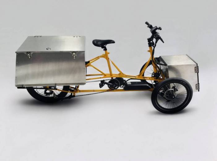 Vélo Cargo : l'étonnant tricycle électrique Mastretta en a sous la pédale !