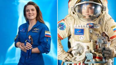 La seule femme cosmonaute russe en activité, Anna Kikina inspire une "barbie cosmonaute" !