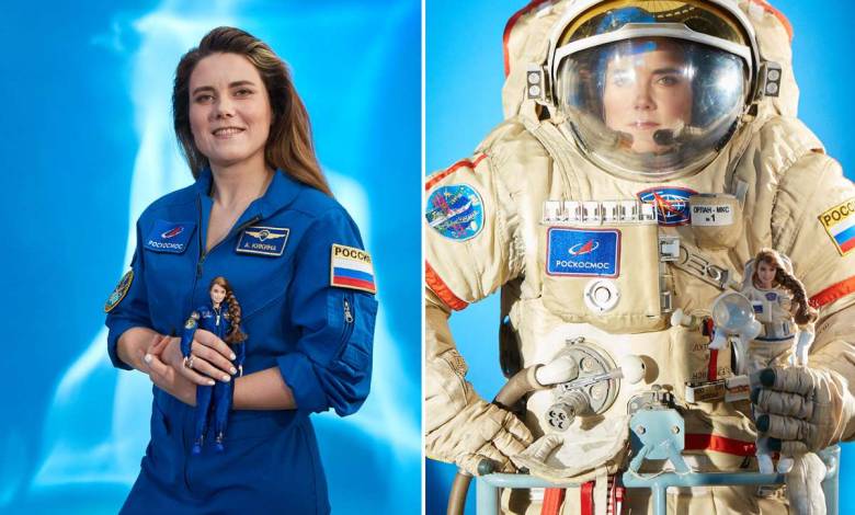 La seule femme cosmonaute russe en activité, Anna Kikina inspire une "barbie cosmonaute" !