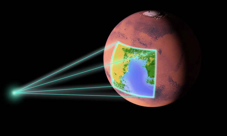 Les océans disparus de Mars pourraient être piégés dans la croute de la planète