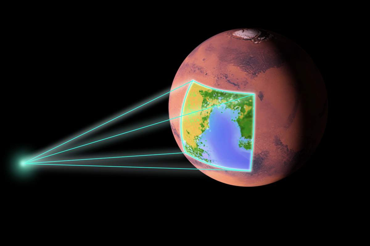 Les océans disparus de Mars pourraient être piégés dans la croute de la planète