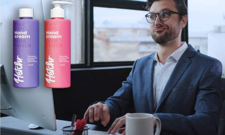 Hetchr, une start-up lyonnaise lance une crème pour les mains qui permet de coder deux fois plus vite !