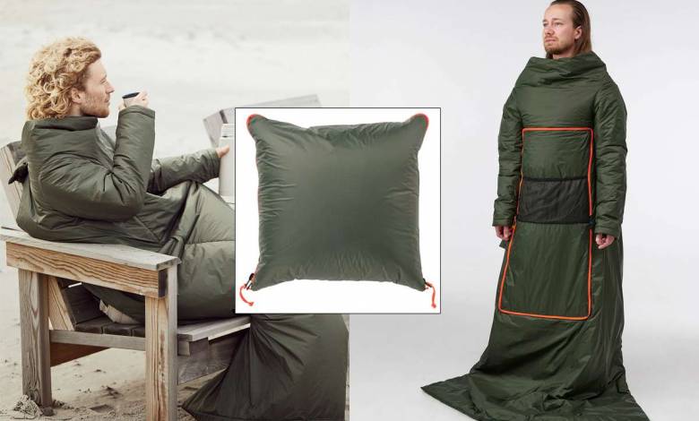 IKEA dévoile un manteau qui se transforme en couverture ou en coussin... Selon vos besoins !