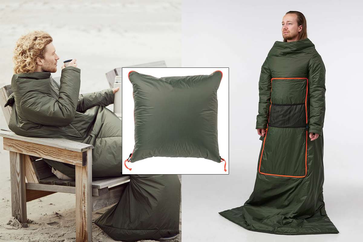 IKEA dévoile un manteau qui se transforme en couverture ou en coussin... Selon vos besoins !