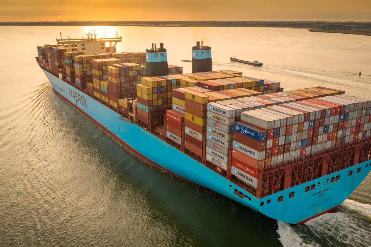 Le transporteur Maersk présente son premier porte-conteneur non polluant... En mer dès 2023