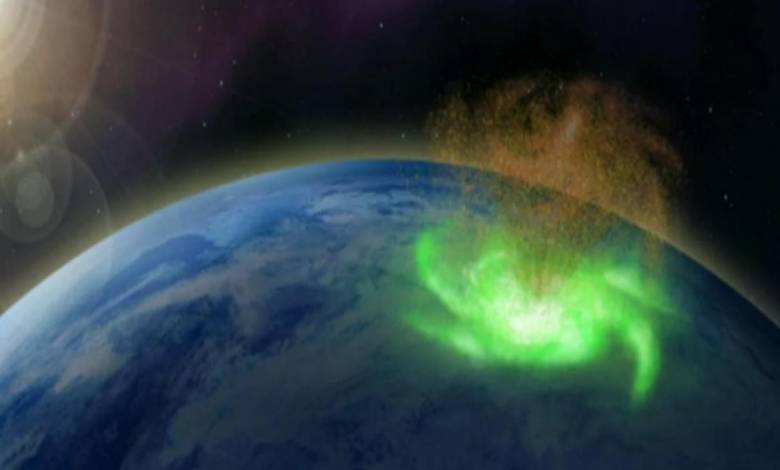 La première et incroyable observation d'un ouragan spatial faisant pleuvoir des électrons dans la haute atmosphère !