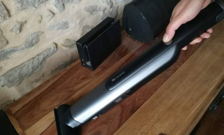 Nous avons testé le Proscenic S1, un petit aspirateur à main sans fil atypique !