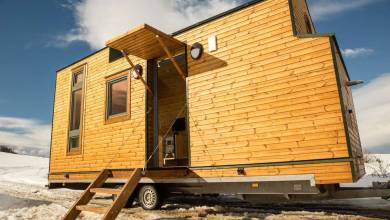 Une tiny-house Low Tech et 100% écologique à découvrir en Bretagne !