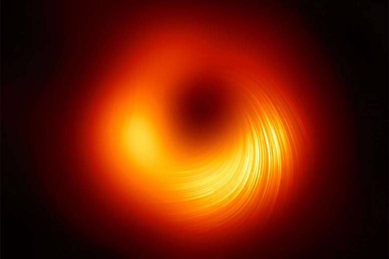 Galaxie M87 : une incroyable image en HD du trou noir supermassif dévoile d'intenses champs magnétiques