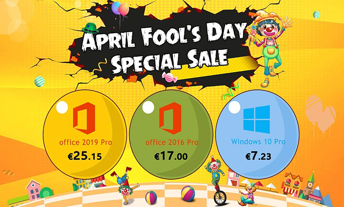 Promotion spéciale d'avril : Windows 10 Pro à 7,31 € et Office 2016 Pro à 17,00 € sur Ukey !