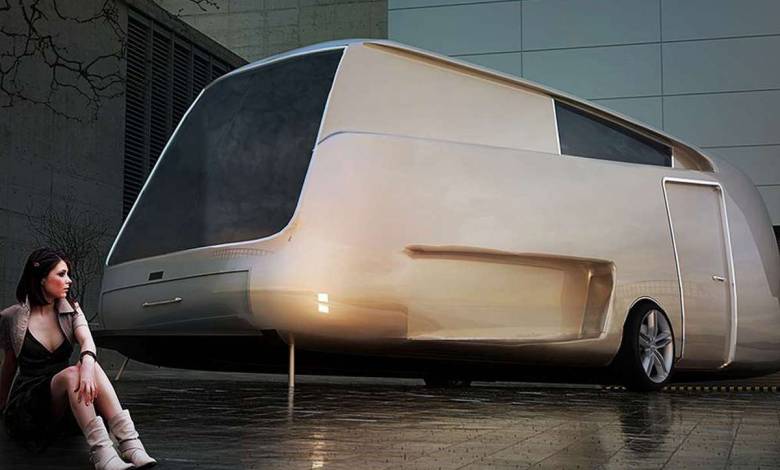 ABIBOO : NoMad, une caravane ultra design destinés aux travailleurs nomades !
