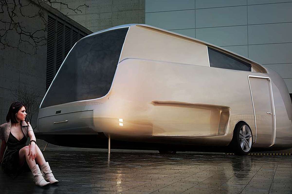 ABIBOO : NoMad, une caravane ultra design destinés aux travailleurs nomades !
