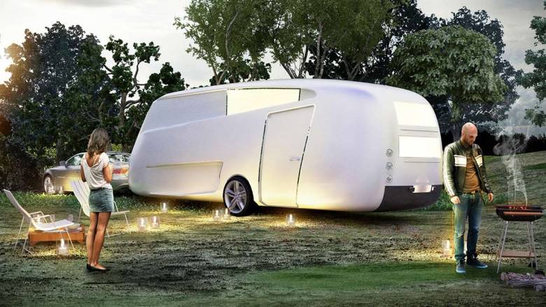ABIBOO : NoMad, une caravane ultra design destinés aux travailleurs nomades !