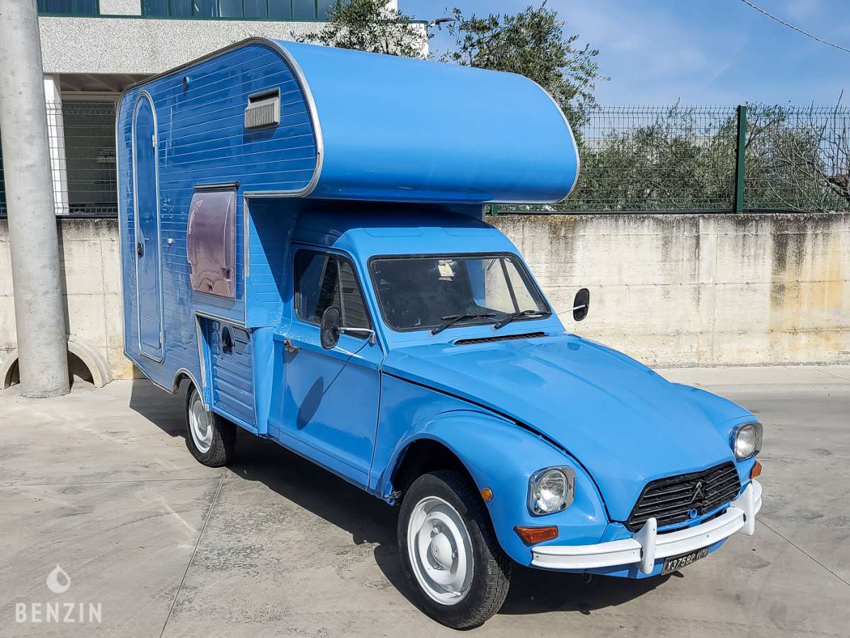 Un camping-car Citroën Acadiane d'une rareté exceptionnelle vient d'être vendu aux enchères !