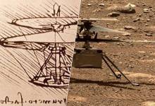 Ingenuity : l'hélicoptère de la Nasa inspiré d'un croquis de Leonard de Vinci ?