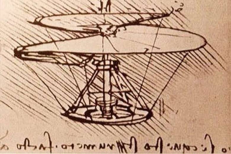 Ingenuity : l'hélicoptère de la Nasa inspiré d'un croquis de Leonard de Vinci ?