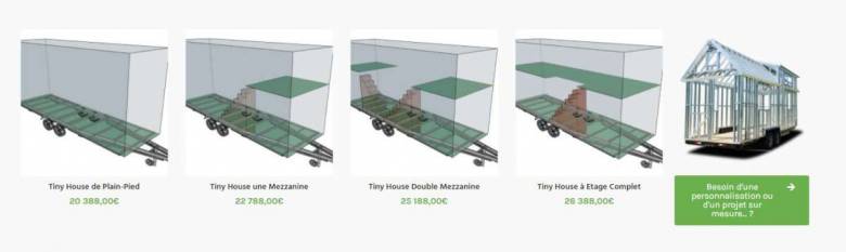 Tiny-House : un kit d'auto-construction à 20 000€ pour monter tout seul sa micro maison sur roues