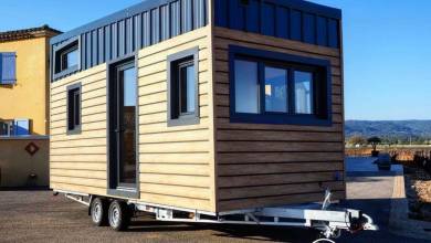 Tiny-House : un kit d'auto-construction à 20 000€ pour monter tout seul sa micro maison sur roues