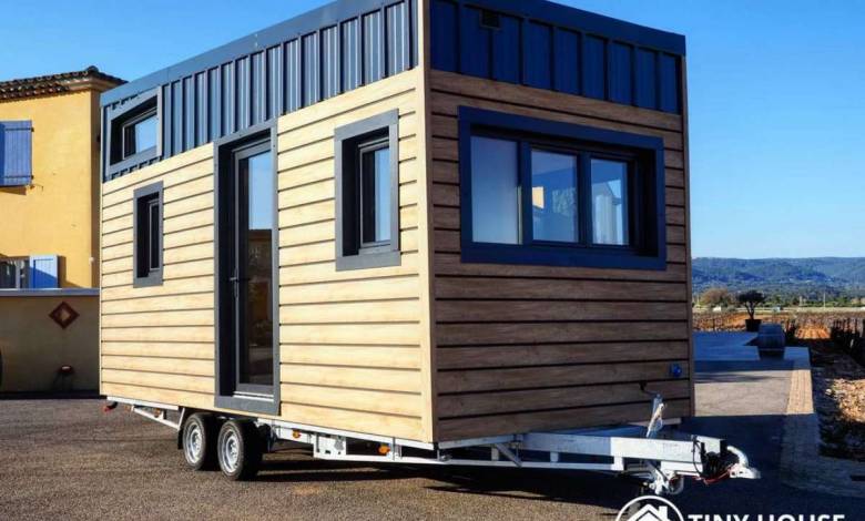 Tiny-House : un kit d'auto-construction à 20 000€ pour monter tout seul sa micro maison sur roues
