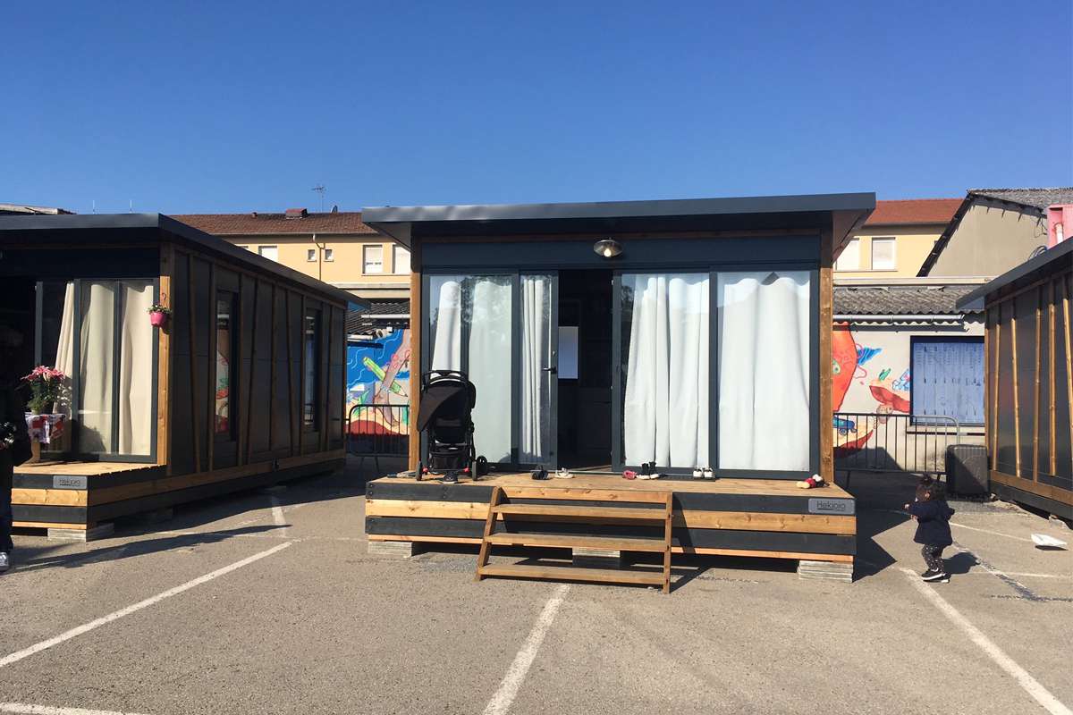 Un nouveau "village social" de Tiny Houses voit le jour à Villeurbanne, pour les femmes isolées.