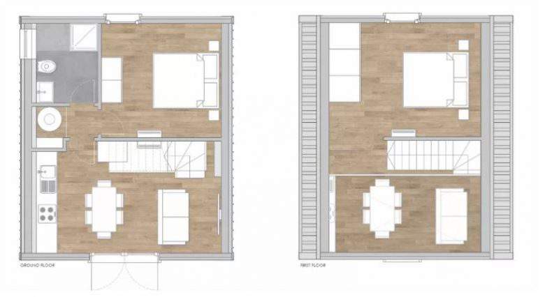 Découvrez la première maison pliable française, située à Blotzheim en Alsace !