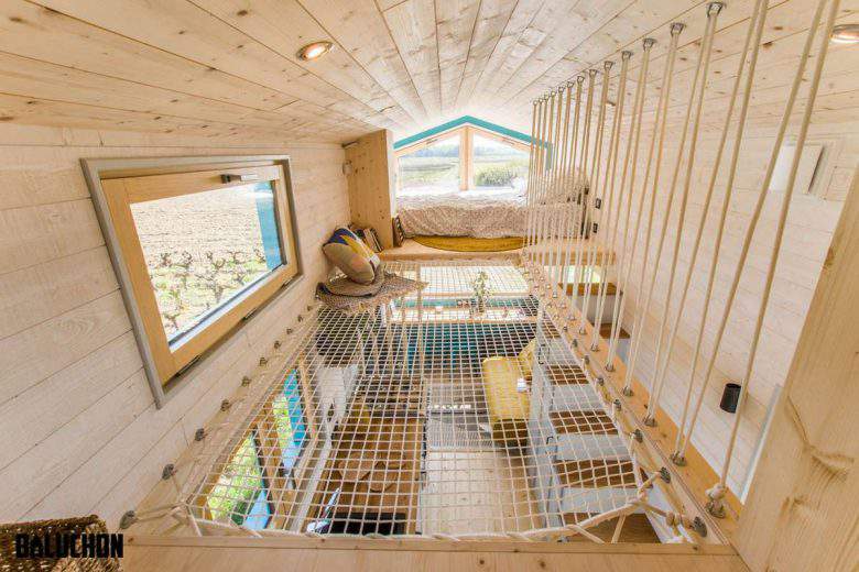 Tiny-House : Baluchon dévoile sa dernière maison sur roues à double mezzanine, la Sïana !