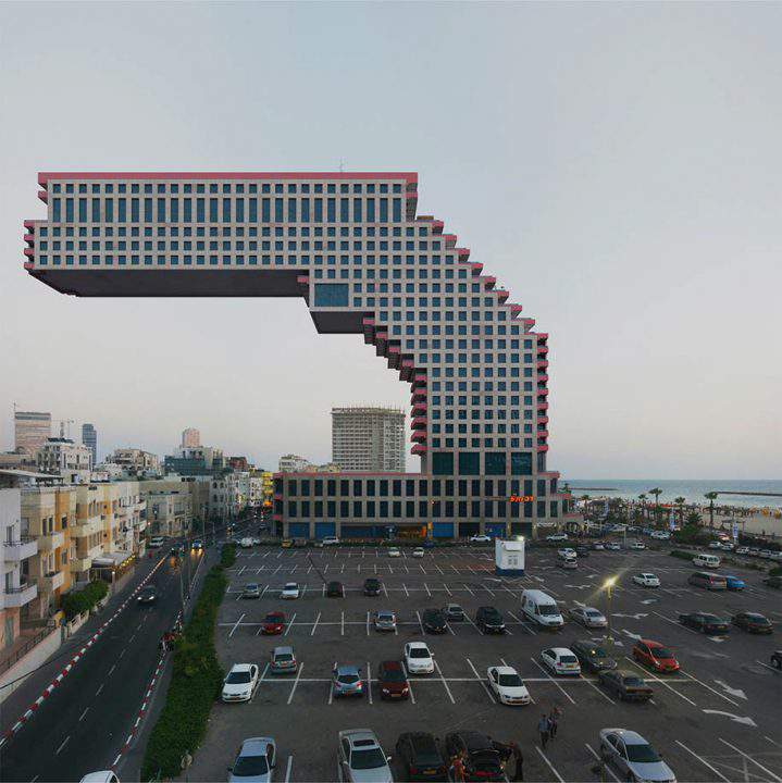Magnifique ! Ce photographe transforme l’architecture des bâtiments pour en faire des « constructions impossibles »