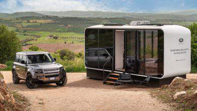 Tiny House : Land Rover et Airbnb dévoilent une incroyable caravane, résolument futuriste !
