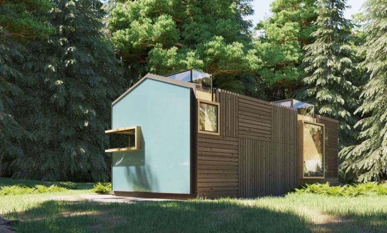Tiny-House : un studio anglais dévoile une micro-maison inspirée du jeu Minecraft