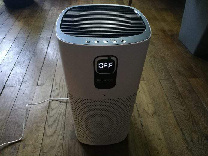 Test du purificateur d'air Proscenic A9