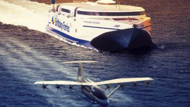 Traverser la manche sur un ferry volant électrique, le projet fou d'une compagnie maritime !