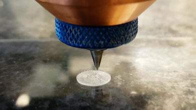 Une membrane qui imite le tympan imprimée en 3D.