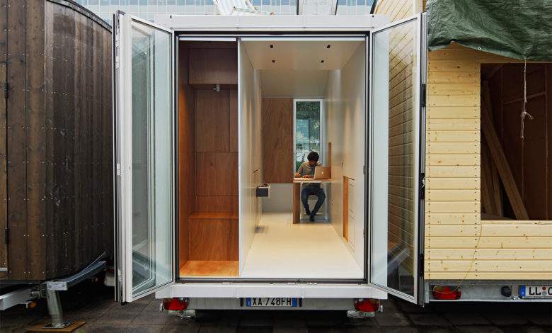 Avoid : Un architecte italien conçoit une tiny-house très petite, mais finalement très astucieuse !