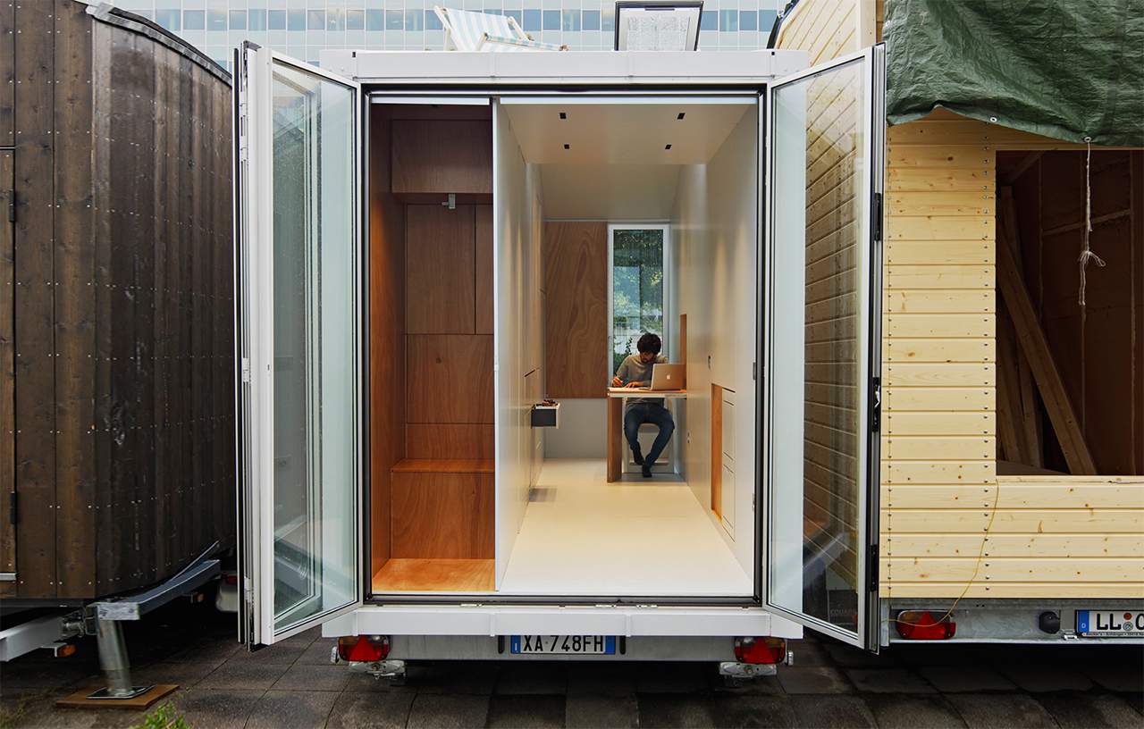 Avoid : Un architecte italien conçoit une tiny-house très petite, mais finalement très astucieuse !