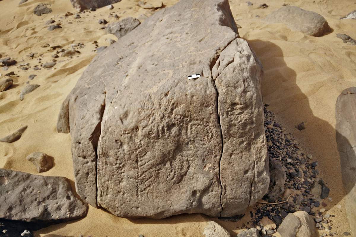 Egypte : ce panneau vieux de 5000 ans délimitait le domaine du Roi Horus-Scorpion