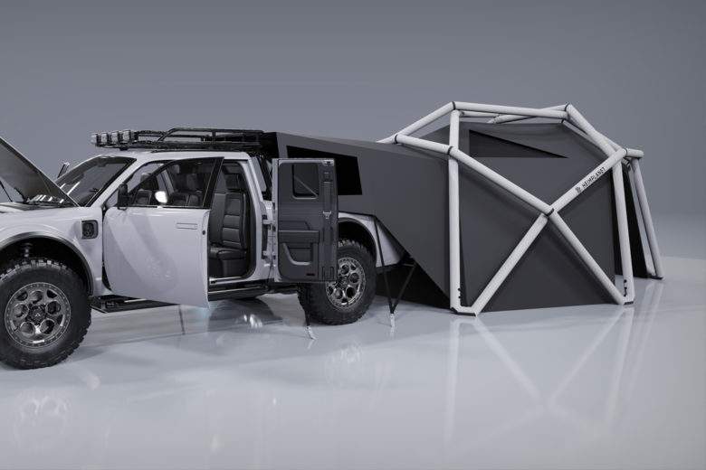 Heimplanet : Cloudbreak, une tente de voiture gonflable très innovante. Crédit photo: Heimplanet.