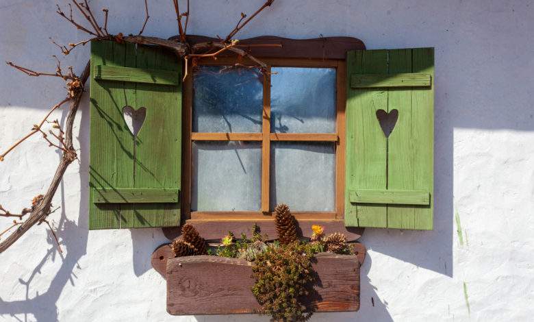 Maison rurale dans la région de Podravina près de Drava en Croatie.
