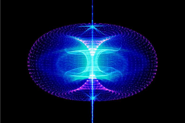 Comme avec une étoile à neutrons