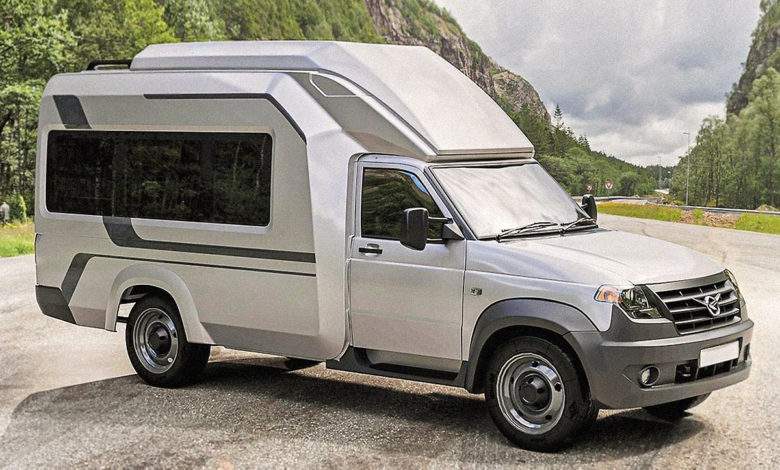 UAZ : le préparateur russe dévoile un mini camping-car à seulement 5700 euros