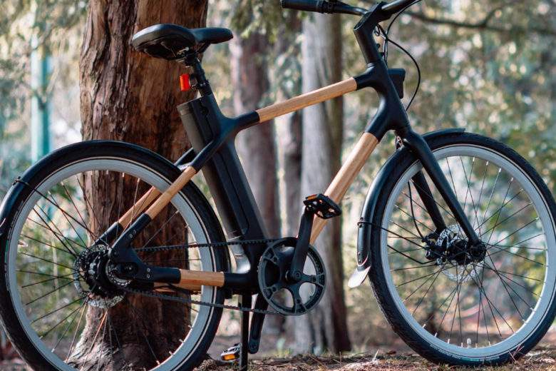 Möbius Bike : un étonnant vélo électrique fabriqué en bambou et en matières recyclées