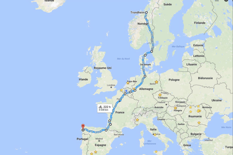 Scandibérique : la plus longue piste cyclable du monde permet de parcourir l'Europe en traversant 7 pays à vélo !