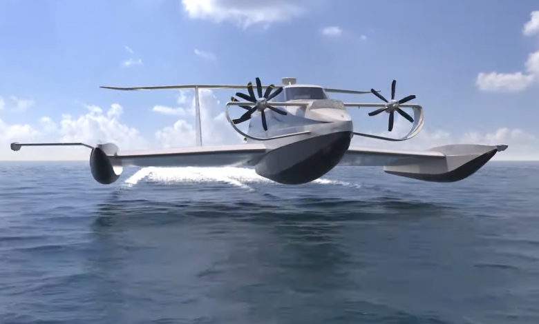 Aqualines : les bateaux volants "Ekranoplan" seront fabriqués au Pays Basque