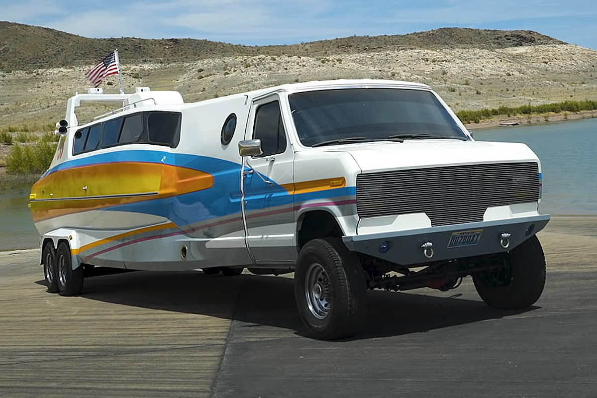 Boaterhome : un véhicule hybride à mi-chemin entre le bateau et le camping-car