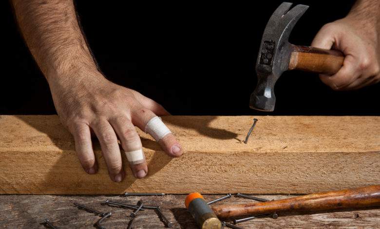 Les accidents de bricolage les plus fréquents